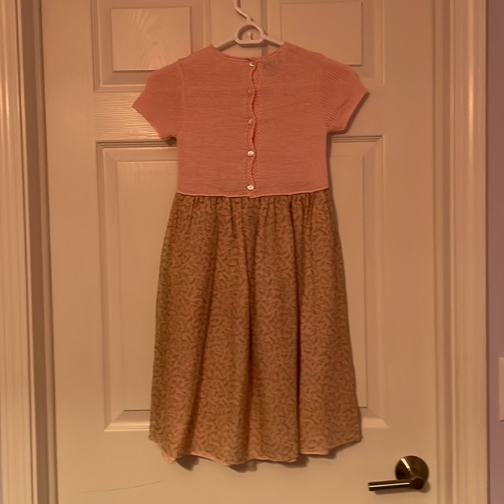 Baby Graziella flower dress. Girls size 5-6 - Picture 5 of 8